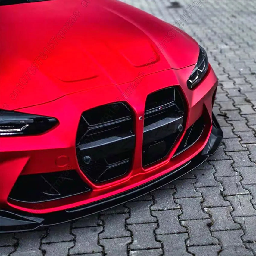 For BMW G80 M3 G82 M4 2021-2024 Car Front Bumper Lip Splitter Diffuser Body Kits Spoiler Bumper Guard Protector Accessories