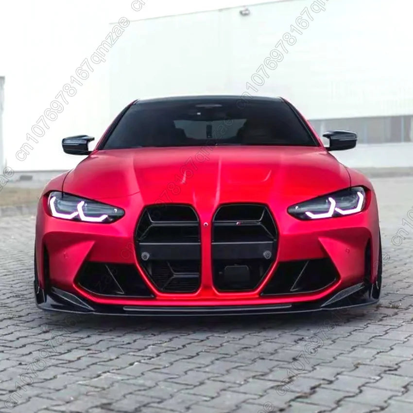 For BMW G80 M3 G82 M4 2021-2024 Car Front Bumper Lip Splitter Diffuser Body Kits Spoiler Bumper Guard Protector Accessories