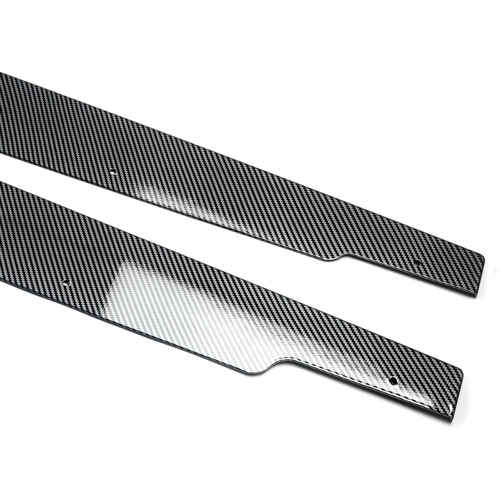 MP Style Side Skirt For BMW E90 E92 E93 M3 2005-2013 Carbon Print Extension Panel Splitters Diffuser Bodykits