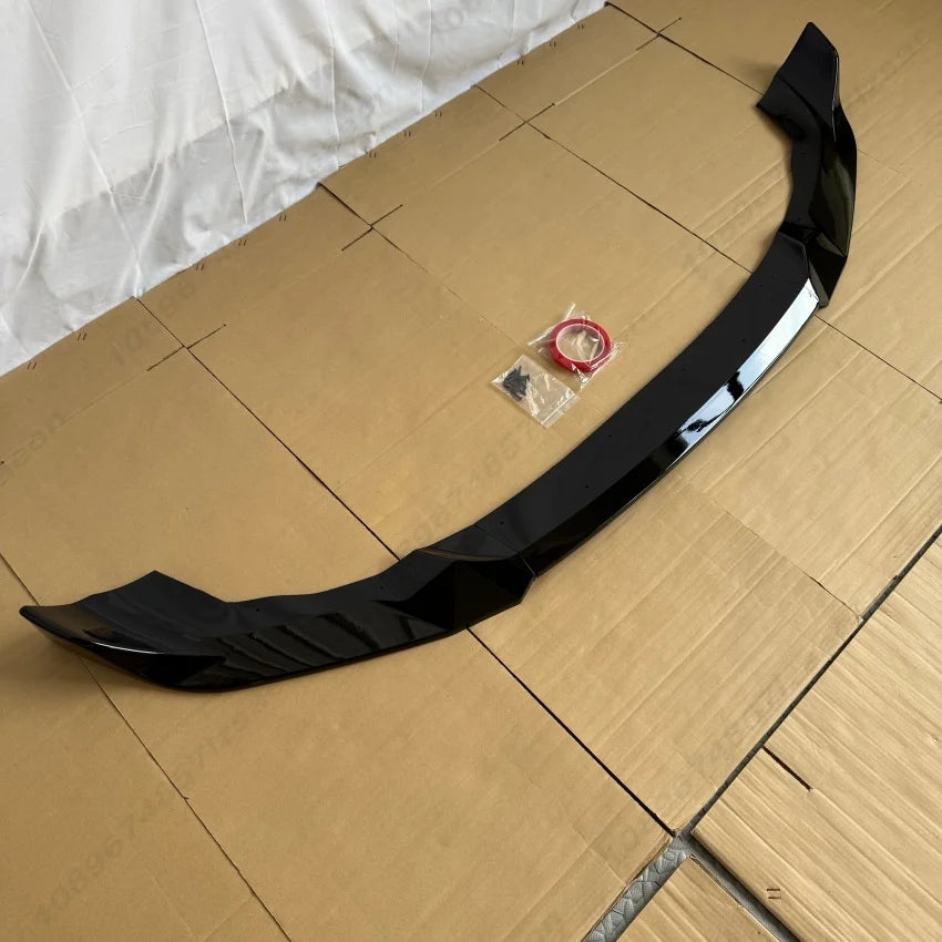 For BMW F87 M2 CS Coupe 2016 2017 2018 2019 2020 2021 Car Front Bumper Lip Spoiler Body Kit Splitter Diffuser Tuning Gloss Black
