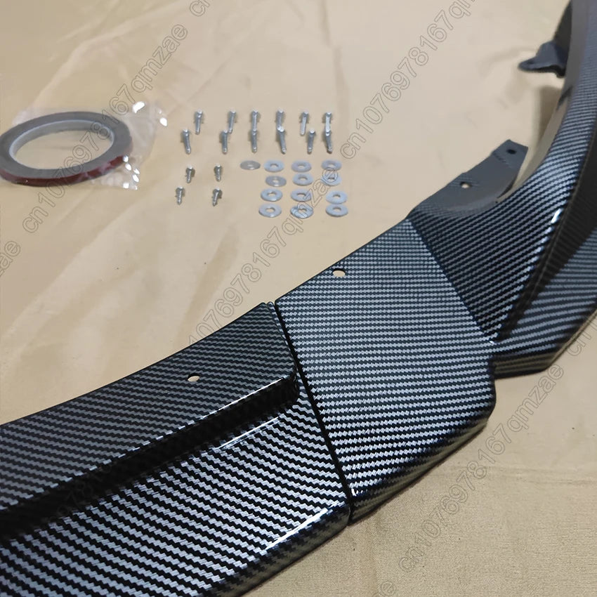 For BMW G80 M3 G82 M4 2021-2024 Car Front Bumper Lip Splitter Diffuser Body Kits Spoiler Bumper Guard Protector Accessories